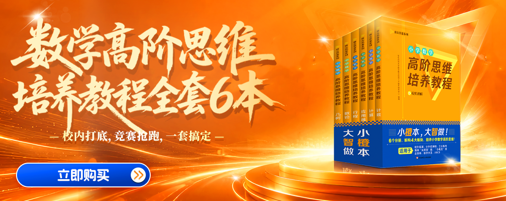 数学高阶思维培养教程全套6本(小橙本大智做)